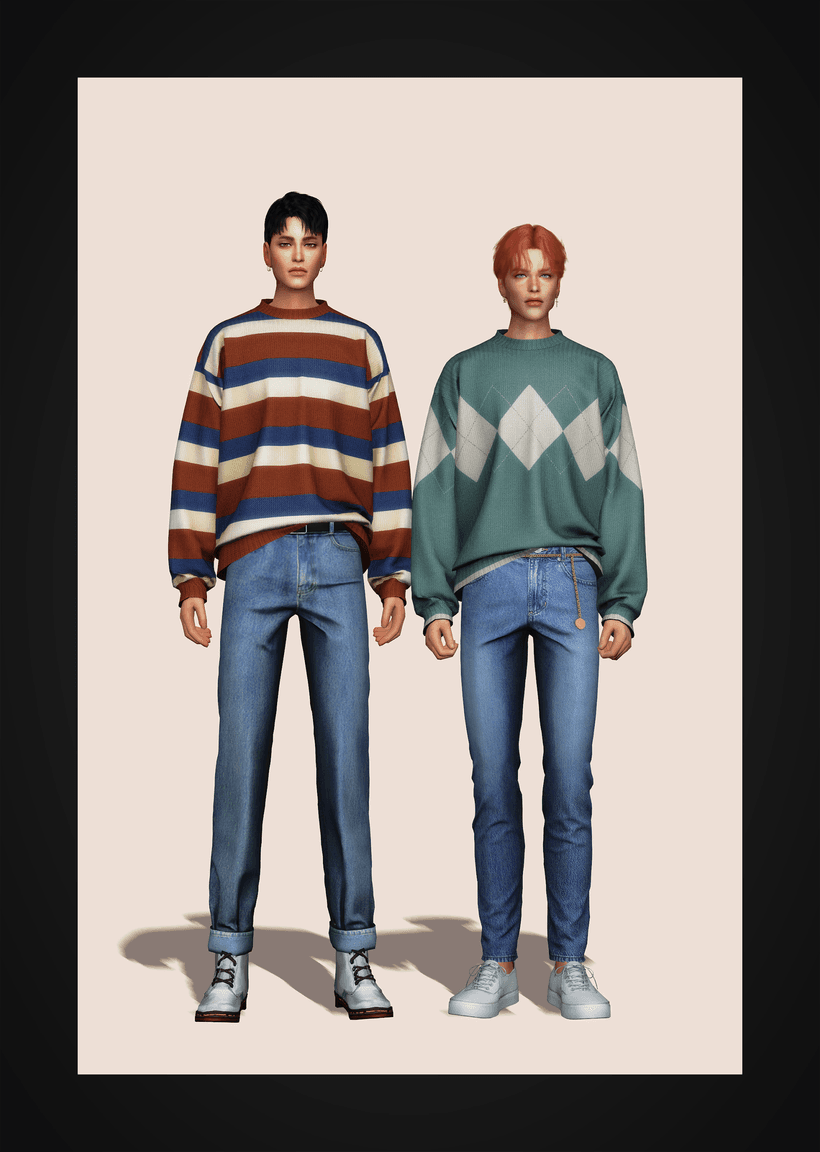 Галерея мода Свитер Basic Sweater #1